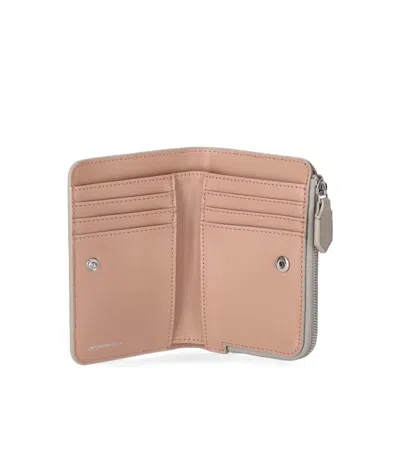 Emporio Armani Myea Grey Small Wallet In Gray