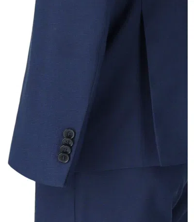 Manuel Ritz Partially Lined Bright Blue Drop 8 Suit