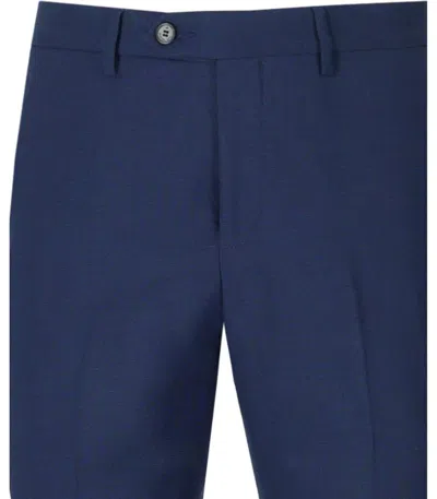 Manuel Ritz Partially Lined Bright Blue Drop 8 Suit