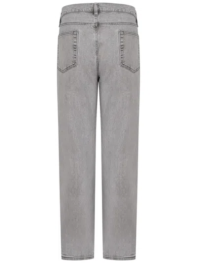 Frame Five-pockets Jeans In Gray