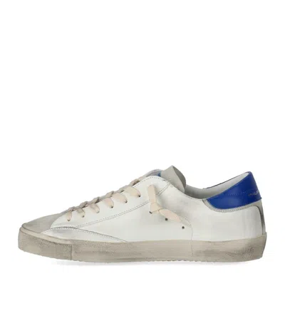 Philippe Model Prsx White Bluette Sneaker In Neutral