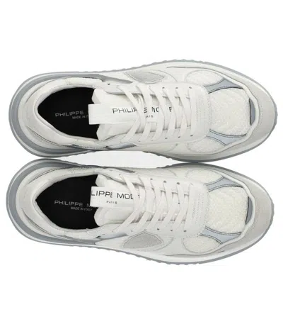 Philippe Model Olympique White Grey Sneaker In Multi