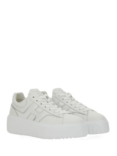 Hogan H-stripes Leather Sneakers