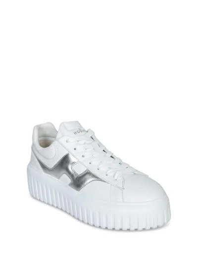 Hogan H-stripes Leather Sneakers