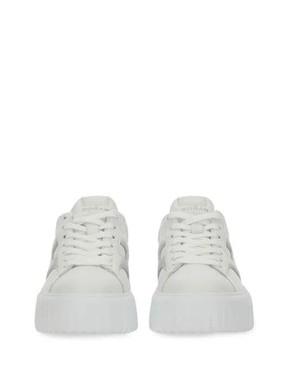 Hogan H-stripes Leather Sneakers
