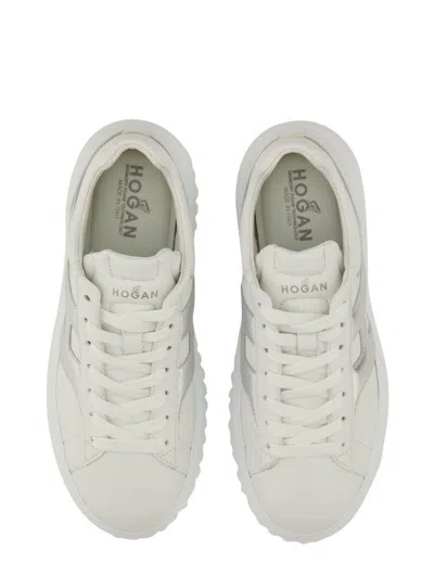 Hogan H-stripes Leather Sneakers