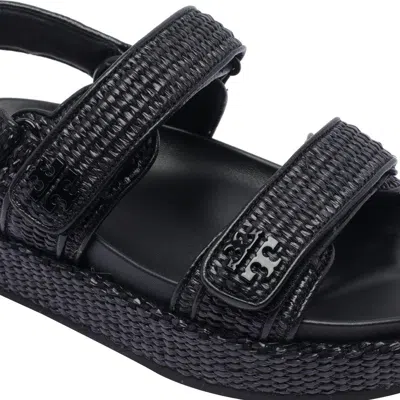 Tory Burch Kira Woven Platform Sandals