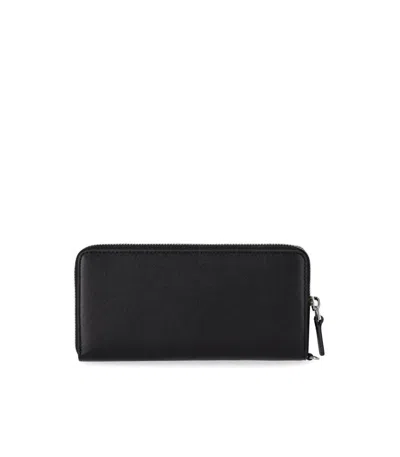 Marc Jacobs The Covered J Marc Continental Black Wallet