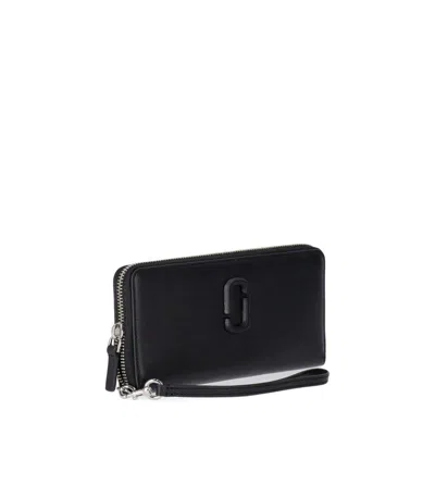 Marc Jacobs The Covered J Marc Continental Black Wallet