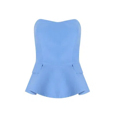 Essentiel Antwerp Faith Light Blue Top