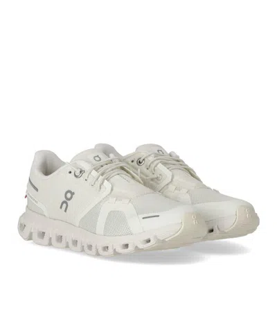 On Running Cloud 6 White Sneaker