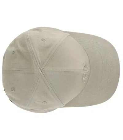 C.p. Company Vintage Khaki Baseball Cap In Neutral