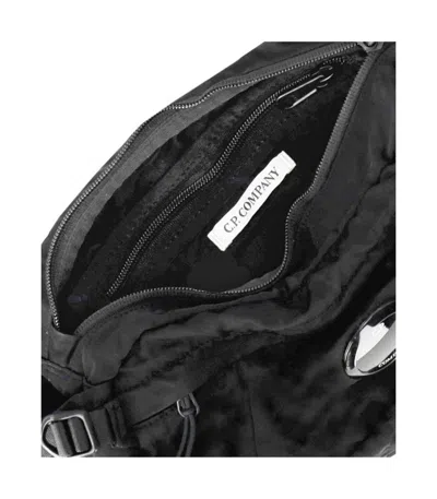 C.p. Company Nylon-b Black Belt Bag