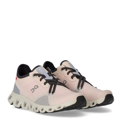 On Running Cloud X 3 Ad Shell Heather Sneaker In Pink