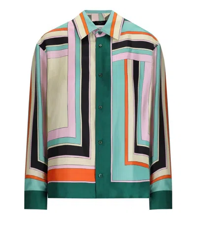 Weekend Max Mara Formia Printed Silk Shirt