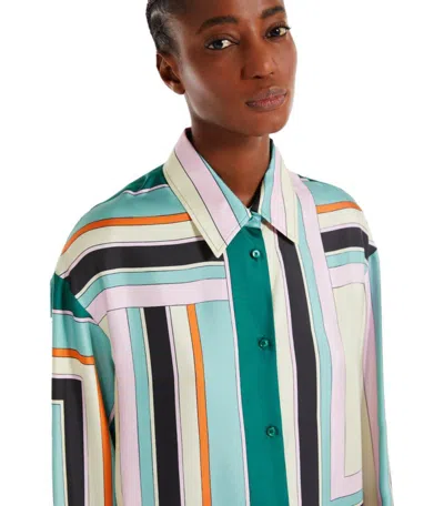 Weekend Max Mara Formia Printed Silk Shirt