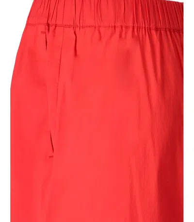 Max Mara Beachwear Oliveto Coral Bermuda Shorts