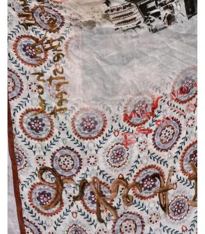 Bob Lucky Multicolored Printed Scarf
