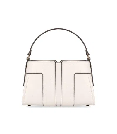 Elisabetta Franchi Ivory Small Handbag