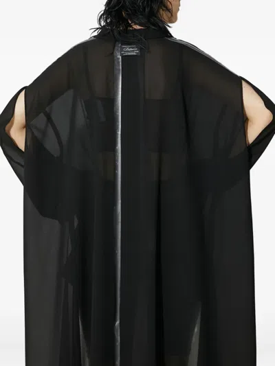 Undercover Asymmetrical Top In Black