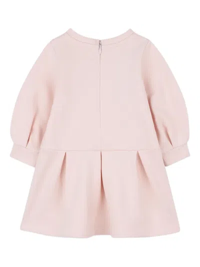 Chloé Baby Girls Logo Sweater Dress In Pink