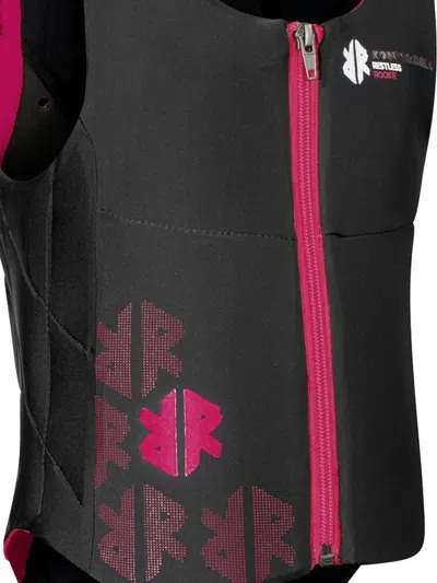 Komperdell Ballistic Zip-front Protector Vest In Black