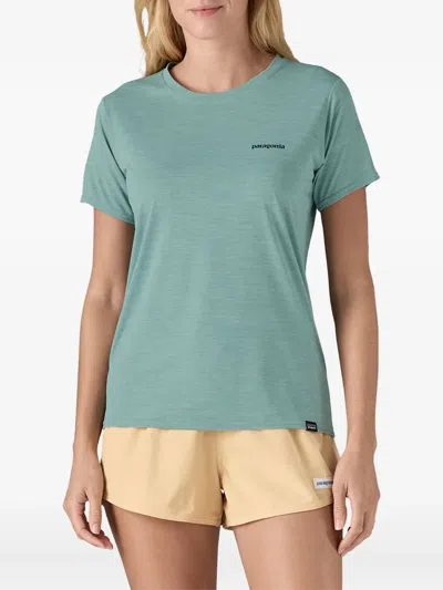 Patagonia Logo-print T-shirt In Green