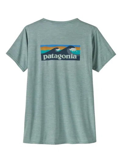 Patagonia Logo-print T-shirt In Green