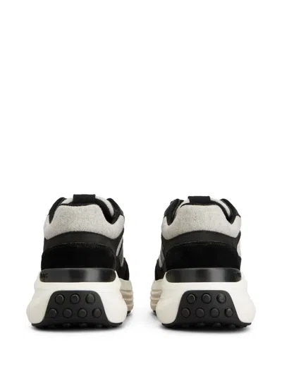 Tod's Sneakers In Fabric And Suede