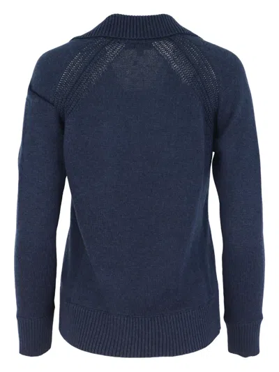 Kinross Cashmere V-neck Cotton Sweater