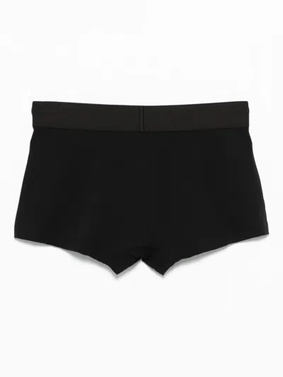 Versace Logo-band Boxer Shorts In Black