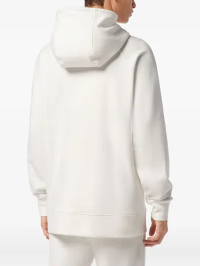 Philipp Plein Logo-patch Hoodie In Neutral