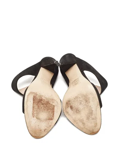 Pre-owned Miu Miu 125mm Suede Sandals