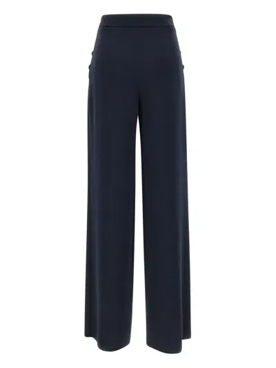 Max Mara Rina Trousers In Blue