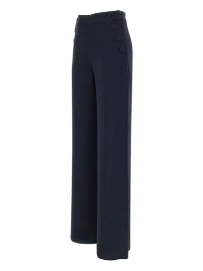 Max Mara Rina Trousers In Blue