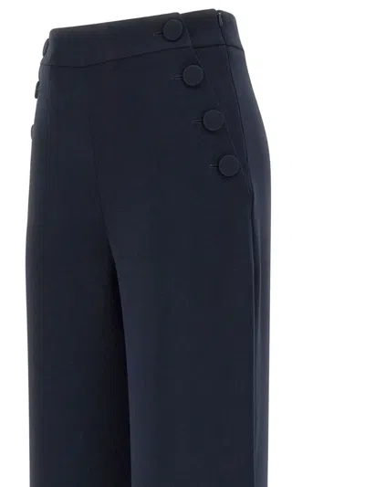 Max Mara Rina Trousers In Blue