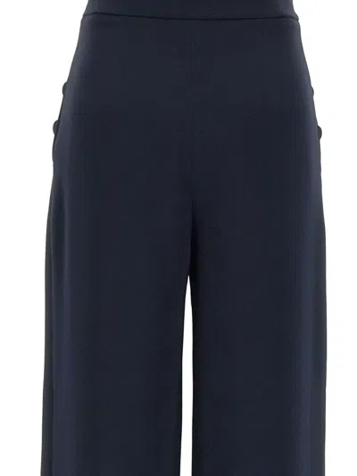 Max Mara Rina Trousers In Blue
