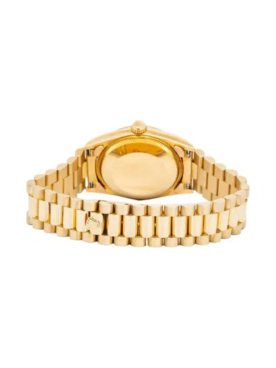 Pre-owned Rolex Oyster Perpetual 30mm In Gold