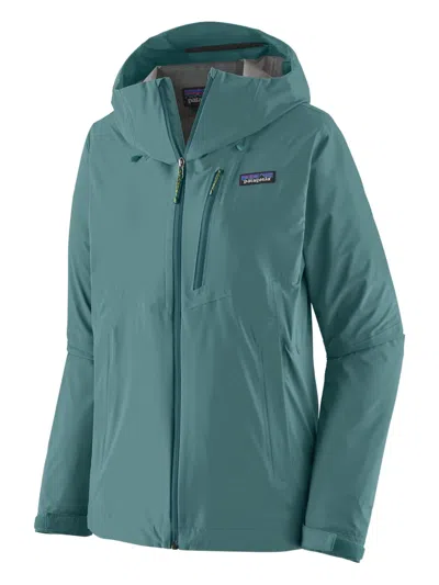 Patagonia Granite Crest Rain Waterproof Jacket In Green