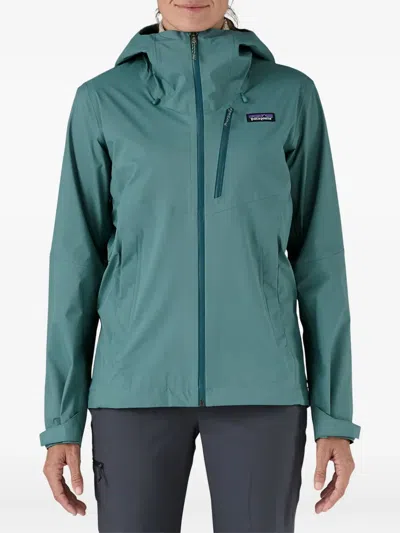 Patagonia Granite Crest Rain Waterproof Jacket In Green