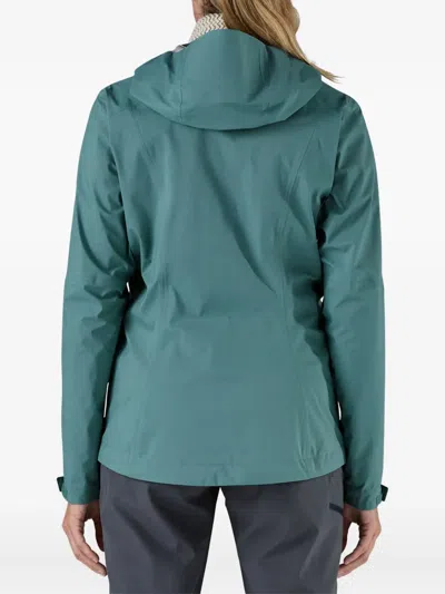 Patagonia Granite Crest Rain Waterproof Jacket In Green