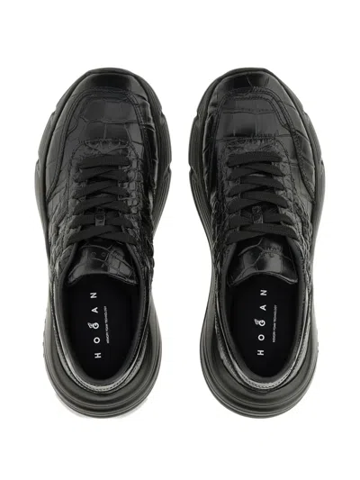 Hogan H669 Hi-fi Sneakers In Black
