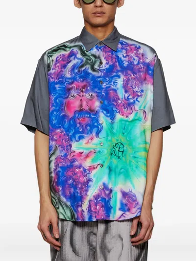 Casella Meyer Printed Shirt In Multi