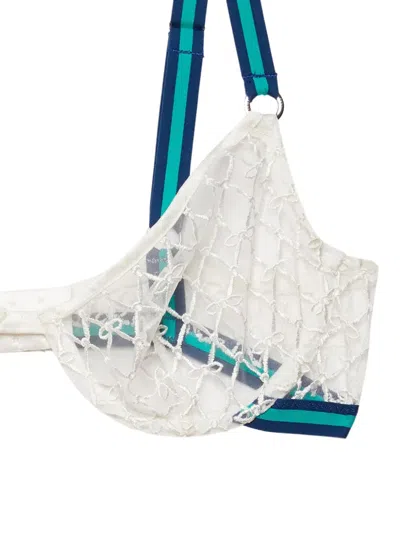 Fleur Du Mal Serena Bra In White