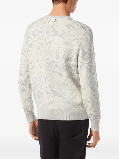 Billionaire Wool Sweater In White