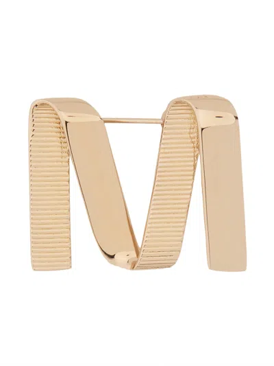 Max Mara Brooch With Logo