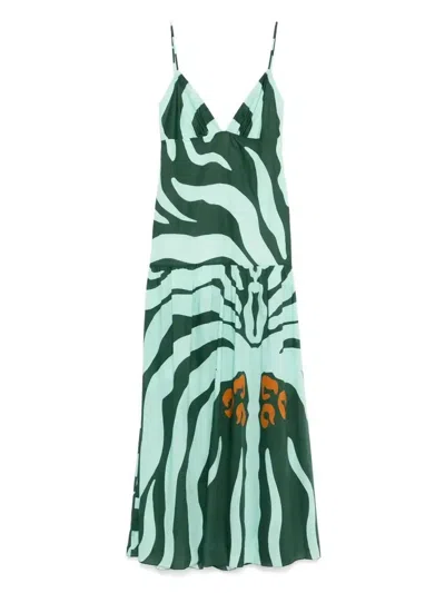 Johanna Ortiz Zea Palm Midi Dress