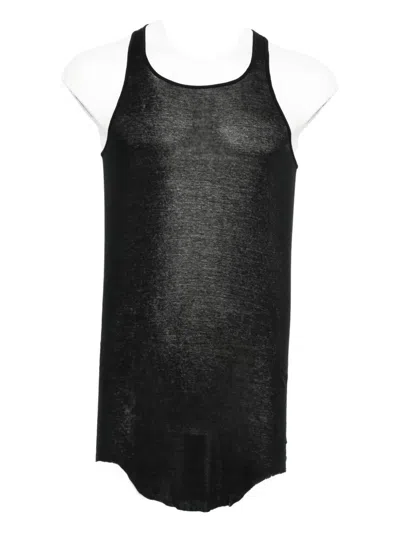 Rick Owens Basic Rib Tank Top