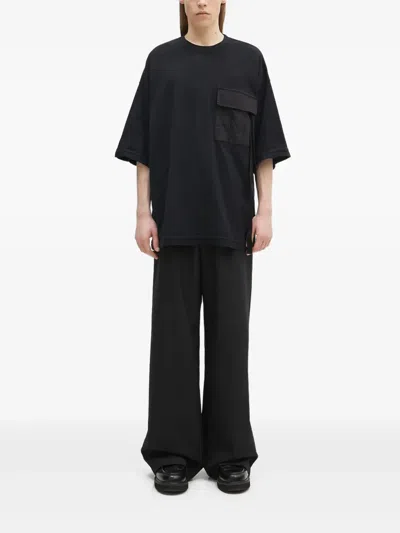 Undercover Pocket-detail T-shirt In Black