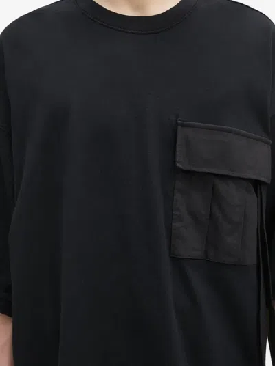 Undercover Pocket-detail T-shirt In Black